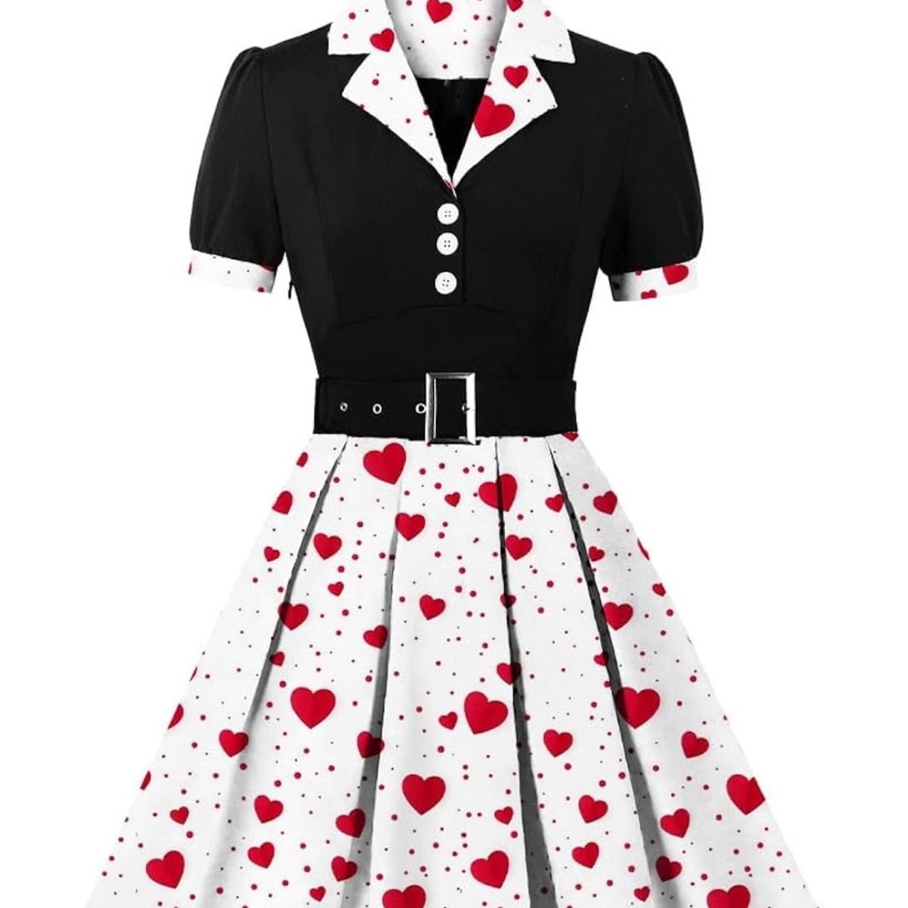 Vintage Style A-Line Dress